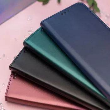 Carteira magnética inteligente TFO para Xiaomi Redmi A7 Pro, Bordô