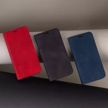 TFO capa inteligente em camurça para Samsung Galaxy A52 4G / A52 5G / A52S 5G vermelho