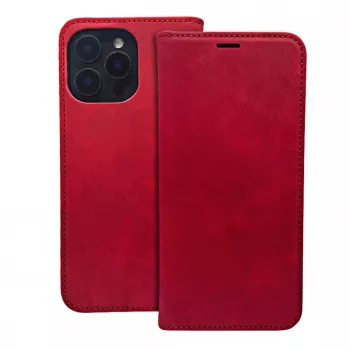 TFO capa inteligente em camurça para Samsung Galaxy A52 4G / A52 5G / A52S 5G vermelho