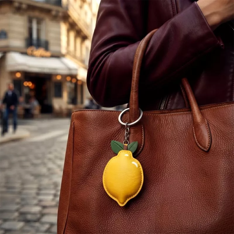 TFO Universal Lemon Tag Charm para malas e chaves