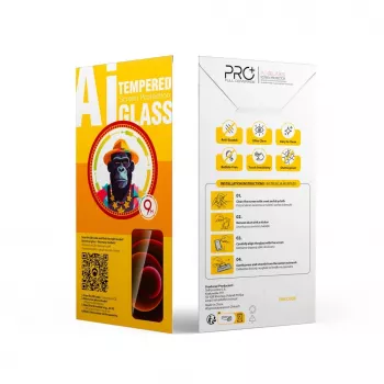 TFO Película de vidro temperado universal 9D OneFit AI-57 para ecrãs de 6,7 polegadas
