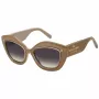 Óculos de sol de mulher THE MARC JACOBS MARC800SDLN - armação preta, lentes degradê cinzentas, 52 mm