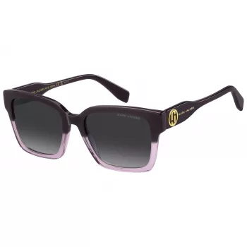 Óculos de sol de mulher THE MARC JACOBS MARC814SB3V - armação em acetato preta, lentes cinzentas degradê, 53 mm