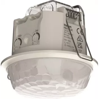 Detetor de movimento PIR de corredor THEBEN THE PIRA TC DE, montagem no teto, 360°, IP54, Branco