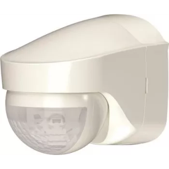 THEBEN THE PIRA TO AP detetor de movimento PIR para montagem em parede exterior, semicircular, branco