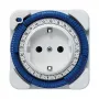 Temporizador analógico de ficha Theben TIMER 26 0260030, 24 h, sem reserva de marcha