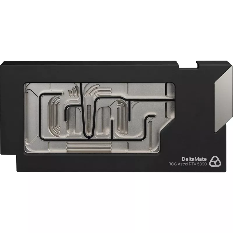 Thermal Grizzly DeltaMate Bloco de água para GPU para Astral RTX 5090, ARGB, com backplate - Acrílico, Preto