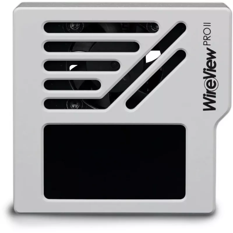 Dispositivo de monitorização de energia GPU Thermal Grizzly WireView Pro II - branco, invertido (12V-2x6-Pin, USB-C)
