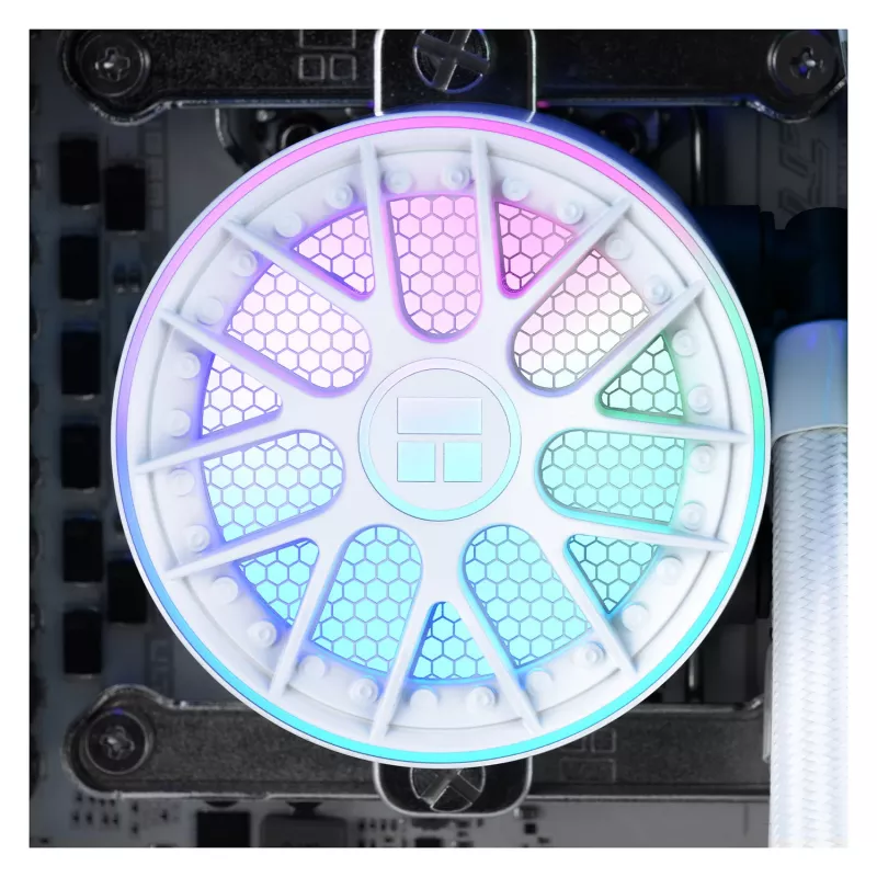 Thermalright Aqua Elite V6 RGB 360 mm branco refrigerador líquido all-in-one para CPU