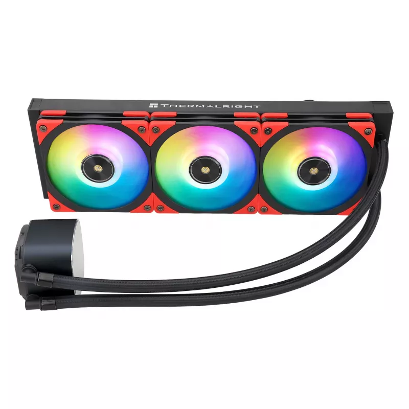 Refrigerador líquido AIO para CPU Thermalright Frozen Horizon V2 RGB 360mm, preto ARGB