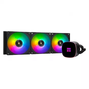 Refrigerador líquido AIO para CPU Thermalright Frozen Horizon V2 RGB 360mm, preto ARGB