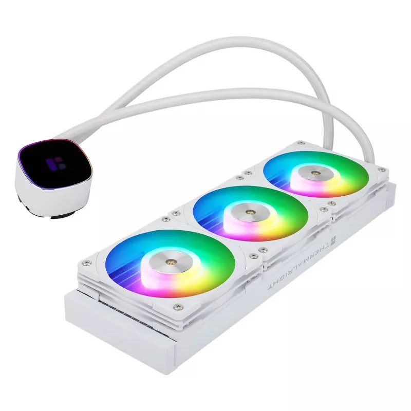 Refrigeração líquida AIO Thermalright Frozen Horizon V2 RGB 360mm branco ARGB