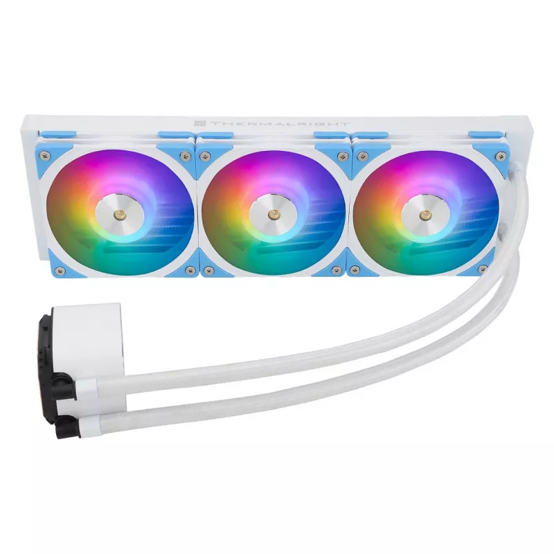 Refrigeração líquida AIO Thermalright Frozen Horizon V2 RGB 360mm branco ARGB