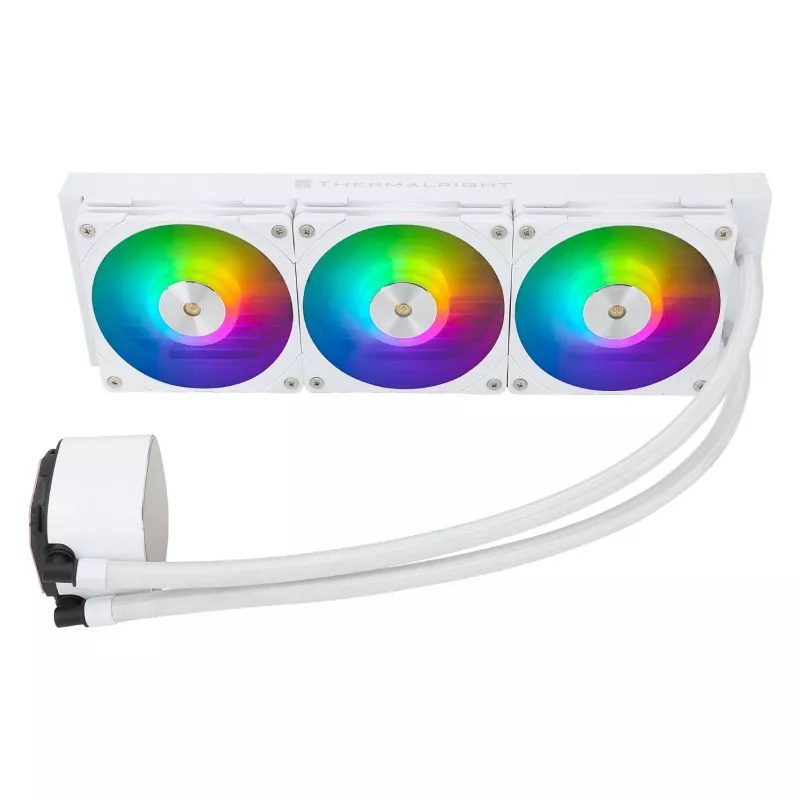 Refrigeração líquida AIO Thermalright Frozen Horizon V2 RGB 360mm branco ARGB