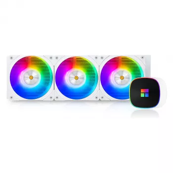 Refrigeração líquida AIO Thermalright Frozen Horizon V2 RGB 360mm branco ARGB