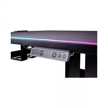 Thermaltake CycleDesk 100 GGD secretária com regulação elétrica de altura com RGB, preto