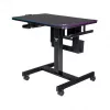 Thermaltake CycleDesk 100 GGD secretária com regulação elétrica de altura com RGB, preto