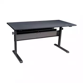 Thermaltake Level 20 Battle Station secretária gaming – estrutura em aço em Z, tampo em MDF com fibra de carbono, capacidade 100kg, preto