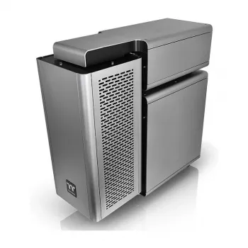 Caixa Full Tower Thermaltake Level 20 Tempered Glass Edition, cinzento/preto, ventoinhas ARGB
