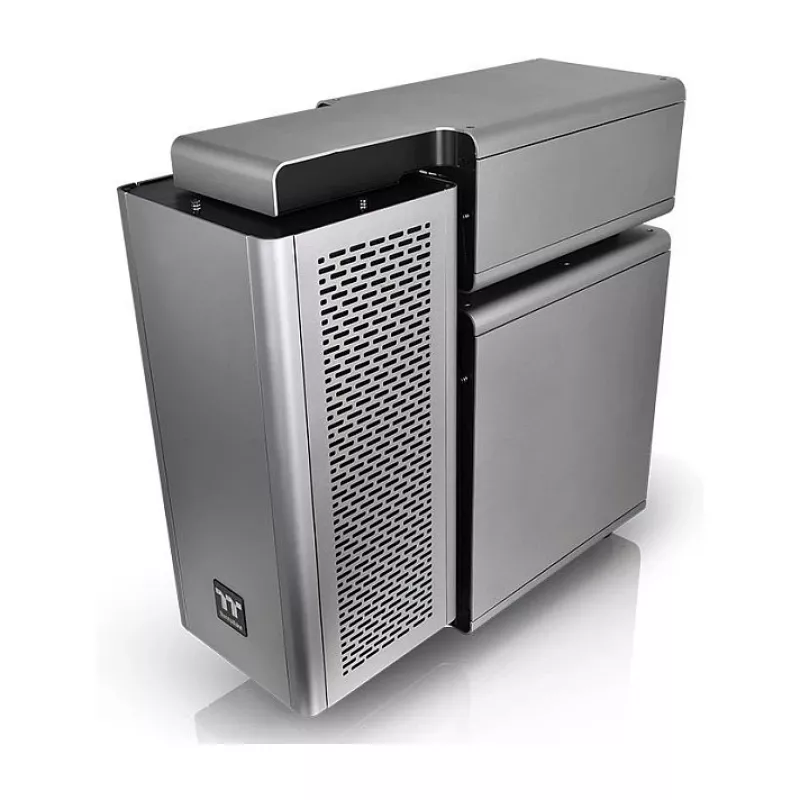 Caixa Full Tower Thermaltake Level 20 Tempered Glass Edition, cinzento/preto, ventoinhas ARGB