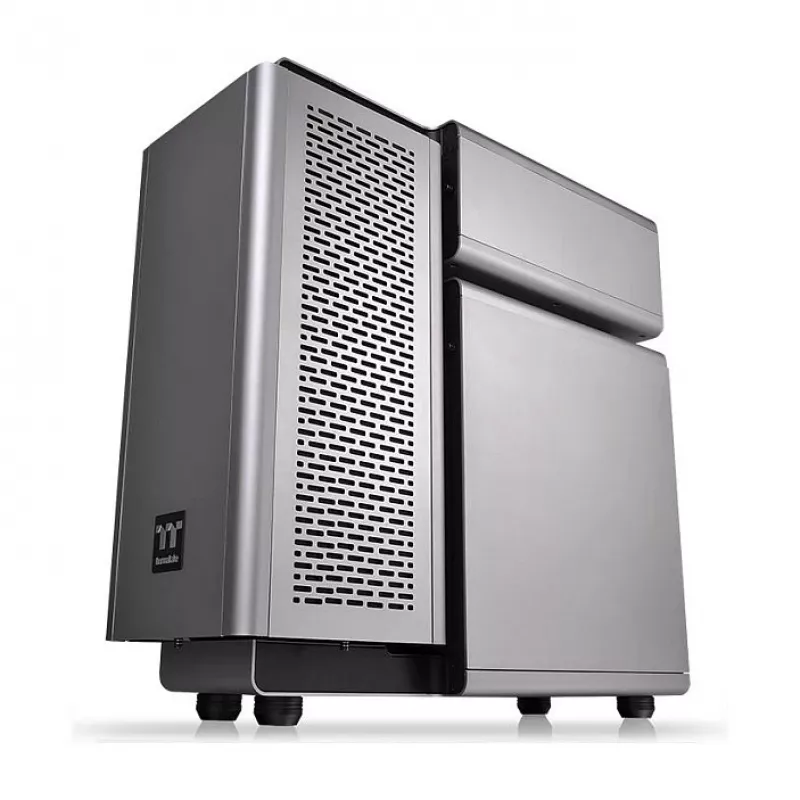 Caixa Full Tower Thermaltake Level 20 Tempered Glass Edition, cinzento/preto, ventoinhas ARGB