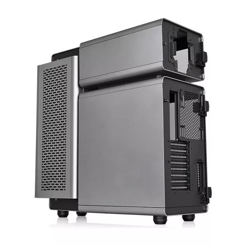 Caixa Full Tower Thermaltake Level 20 Tempered Glass Edition, cinzento/preto, ventoinhas ARGB
