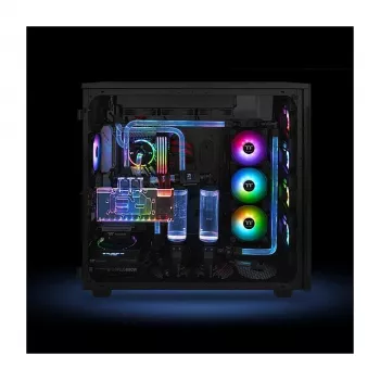 Cobertura de memória Thermaltake Pacific R1 Plus - branco-neve, RGB endereçável