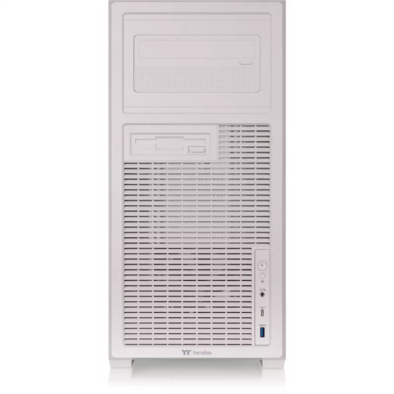 Thermaltake Retro 360 bege caixa de PC Mid Tower com vidro temperado