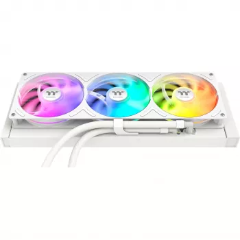 Thermaltake ST360 Ultra Snow 360 mm Refrigeração líquida All-in-One, LCD IPS de 7 polegadas, branco