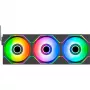 Ventoinhas Thermaltake SWAFAN 120 EX INFINITY pretas pack de 3 120mm PWM ARGB
