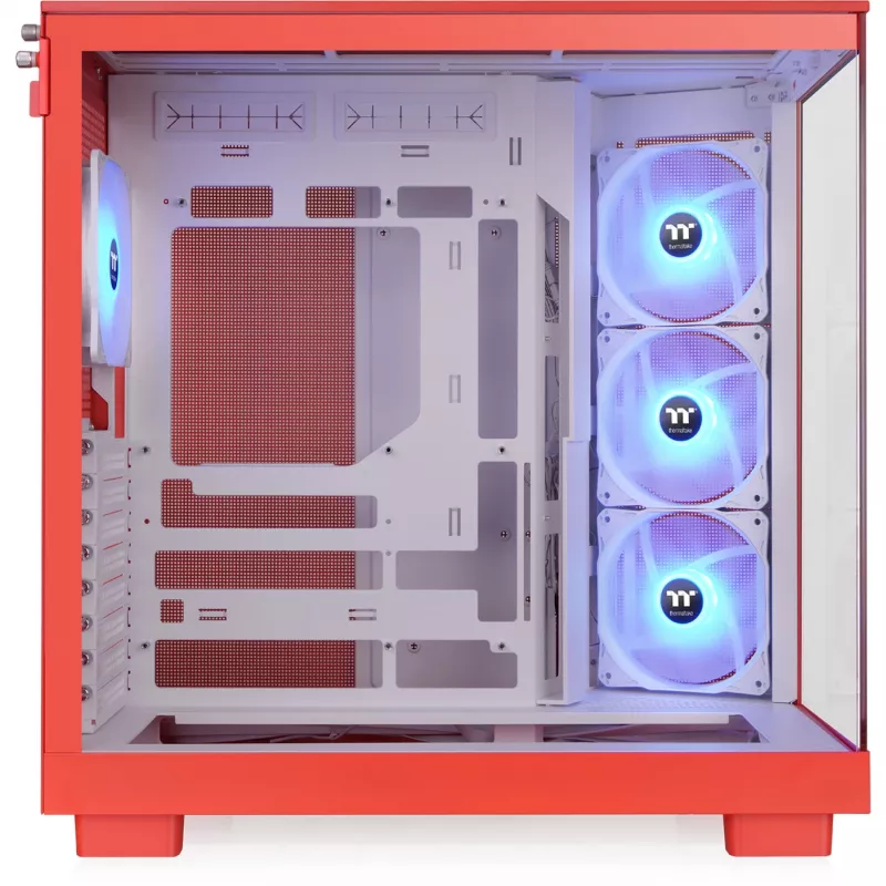 Caixa mid tower Thermaltake View 380 XL TG ARGB Flaming Orange