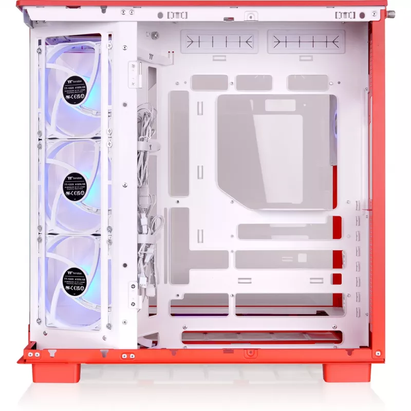Caixa mid tower Thermaltake View 380 XL TG ARGB Flaming Orange