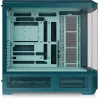 Caixa full tower Thermaltake View 600 TG Transformative Teal, vidro temperado, ARGB