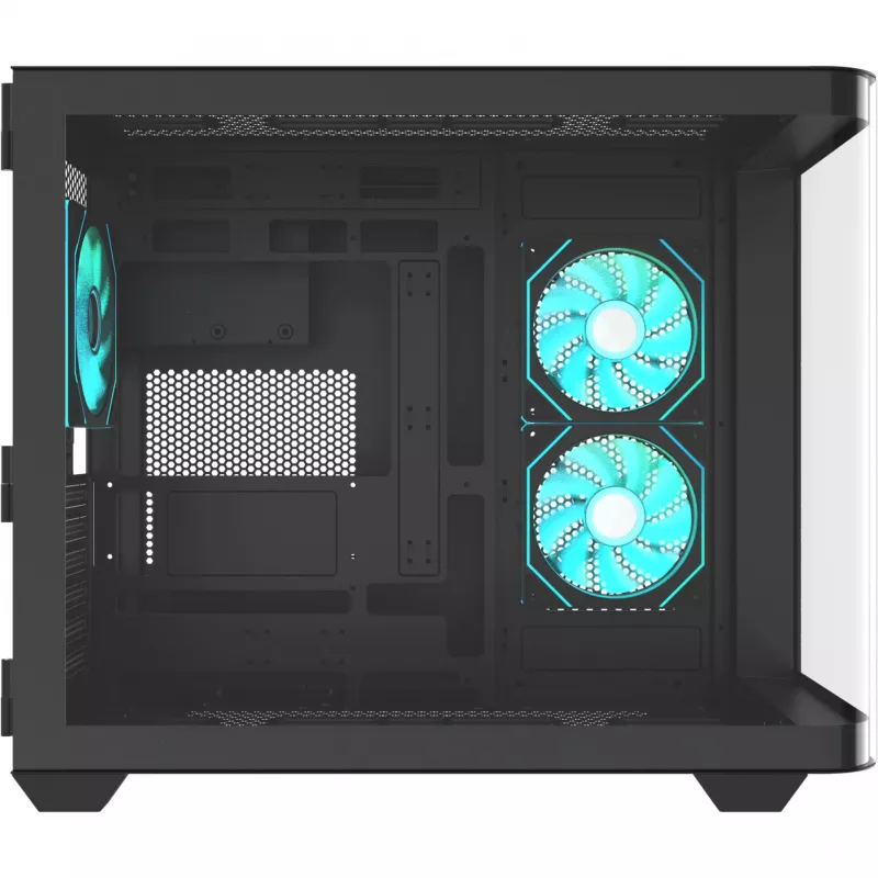 Thermaltake Vision 330 CR ARGB SE Edition caixa mid tower, preto, 3x painéis de vidro temperado, 3x ventoinhas CT140 ARGB