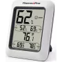 ThermoPro TP50 termo-higrómetro digital com LCD grande, termómetro interior e monitor de humidade, registos máx/mín, indicador de conforto, suporte de mesa e montagem magnética
