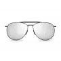 Thom Browne unissexo TB015LTDBLKGR óculos de sol aviador 62/15/144 mm