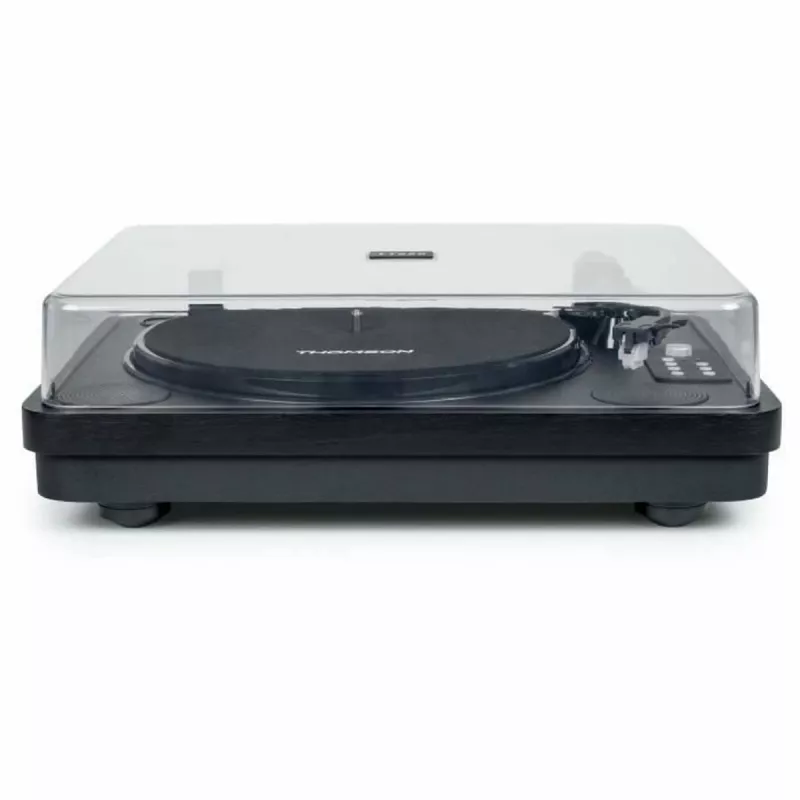 THOMSON TT650BT gira-discos com colunas integradas, gravação para USB, preto