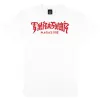 Thrasher T-Shirt Chinatown Branco Tamanho L