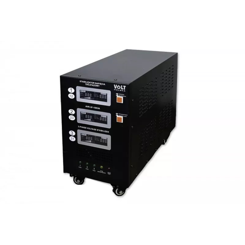 Estabilizador de tensão trifásico Volt Polska AVR PRO 15000 3% SERVO 3-F