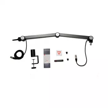Braço de microfone em galho THRONMAX Caster Stand XLR