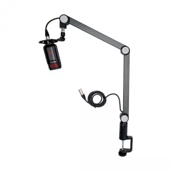 Braço de microfone em galho THRONMAX Caster Stand XLR