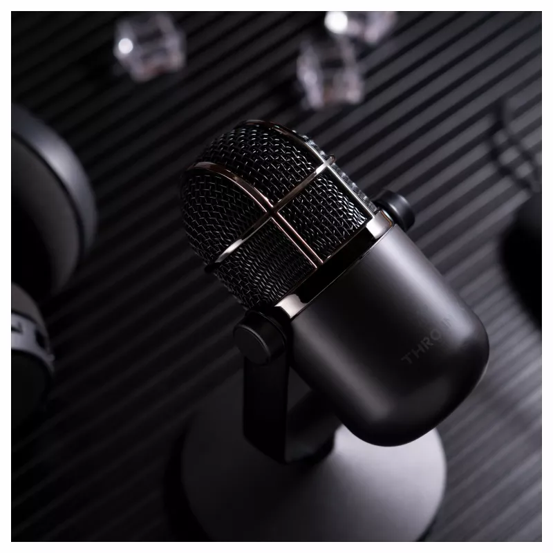 THRONMAX Mdrill Dome Jet Black 48kHz microfone condensador USB