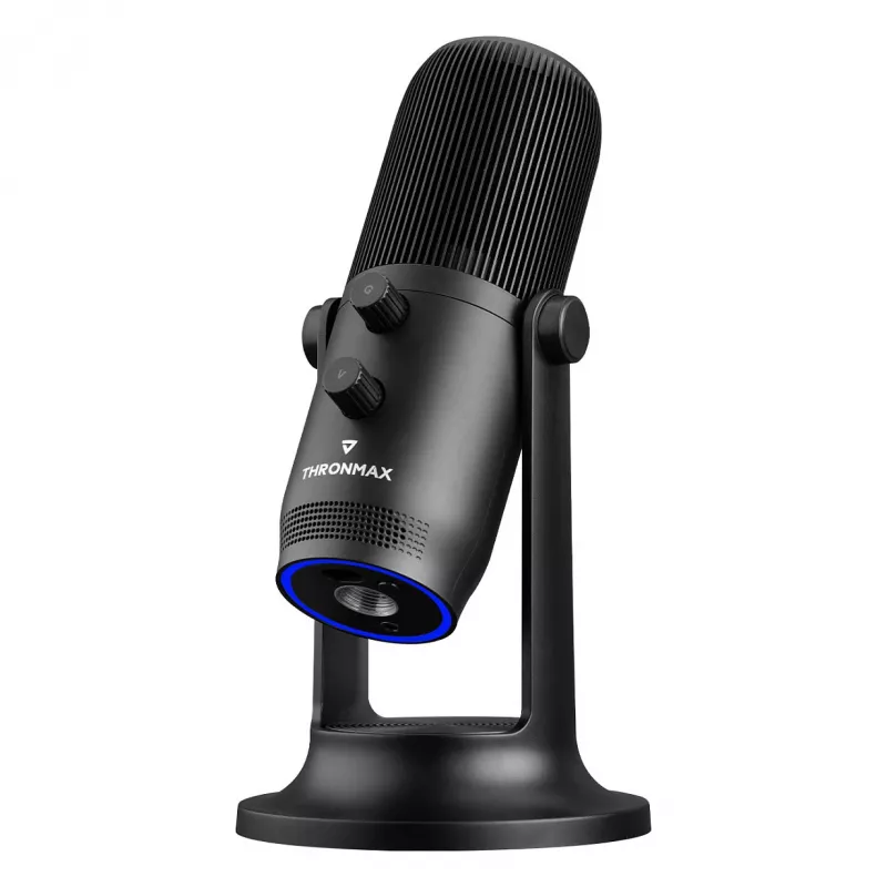 THRONMAX Mdrill One Jet Black 48 kHz microfone condensador USB