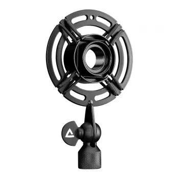 Conjunto de suporte amortecedor metálico THRONMAX P2 para carros RC da série Absima P2, alumínio fresado CNC, Preto, 2 unid.