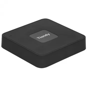 Tiandy TC-R3108 NVR IP de 8 canais com 8 portas PoE, gravação 8MP, H.265+, HDMI/VGA