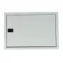 TIBOX AS116 armário de distribuição de superfície 440x300x115mm, 16 módulos, porta transparente, interior