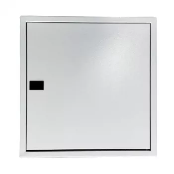 Quadro de distribuição de sobrepor TIBOX AS216, 2x16 módulos, 440x450x115 mm, branco