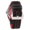 Relógio de quartzo analógico para homem Timberland 13331STB13PNN 45mm caixa de aço inoxidável bracelete de pele castanha