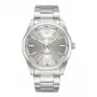 Timberland relógio de homem analógico de quartzo TDWGG0030001 45mm caixa de aço inoxidável bracelete de pele castanha