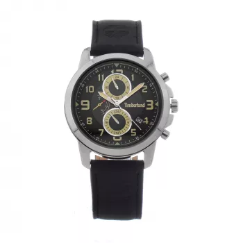 Relógio analógico de quartzo TIMBERLAND Ashmont para homem TDWGF9002401 45 mm caixa de aço inoxidável bracelete de pele castanha